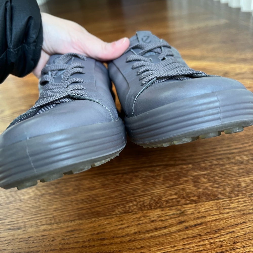 ECCO Soft Monochromatic 2.0 Sneaker Leather‎ Gravity Purple Shoes Casual 40 - Picture 4 of 14